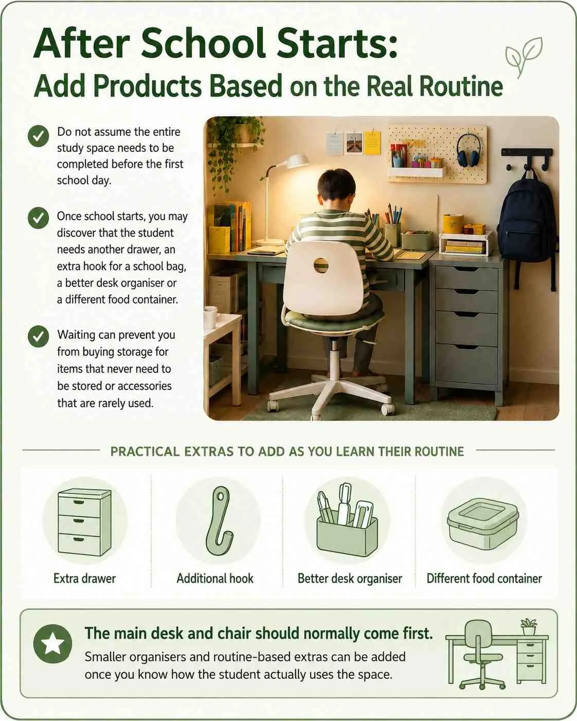 After School Starts: Add Products Based on the Real Routine