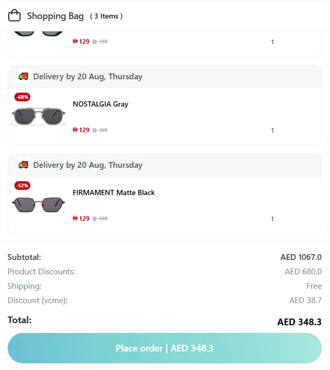 Eyewa coupon code UAE