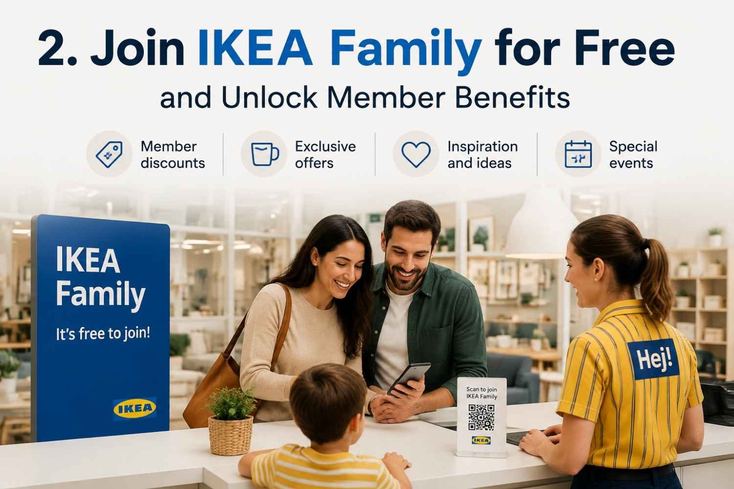 Join IKEA Family for Free and Unlock