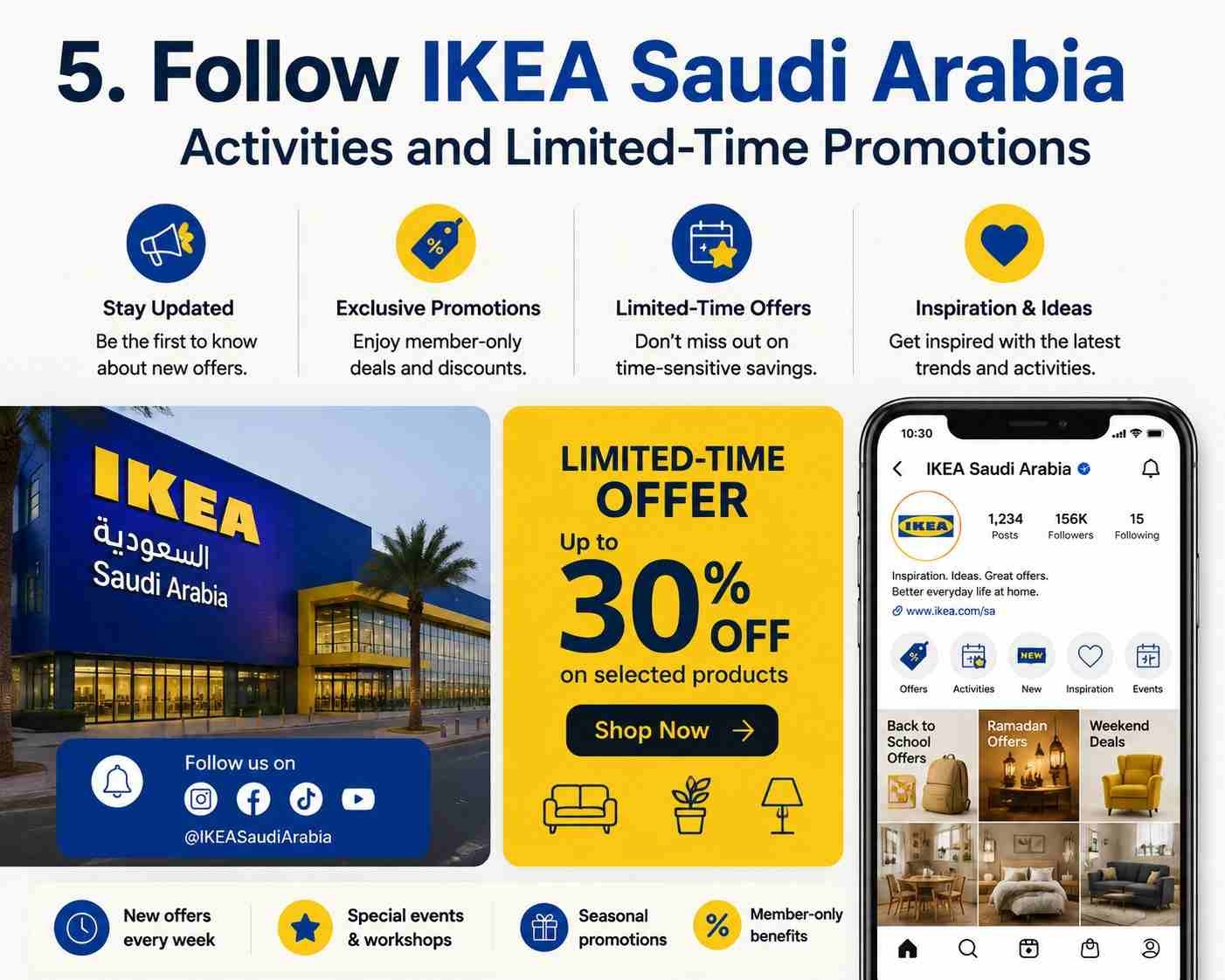 Follow IKEA Saudi Arabia Activities