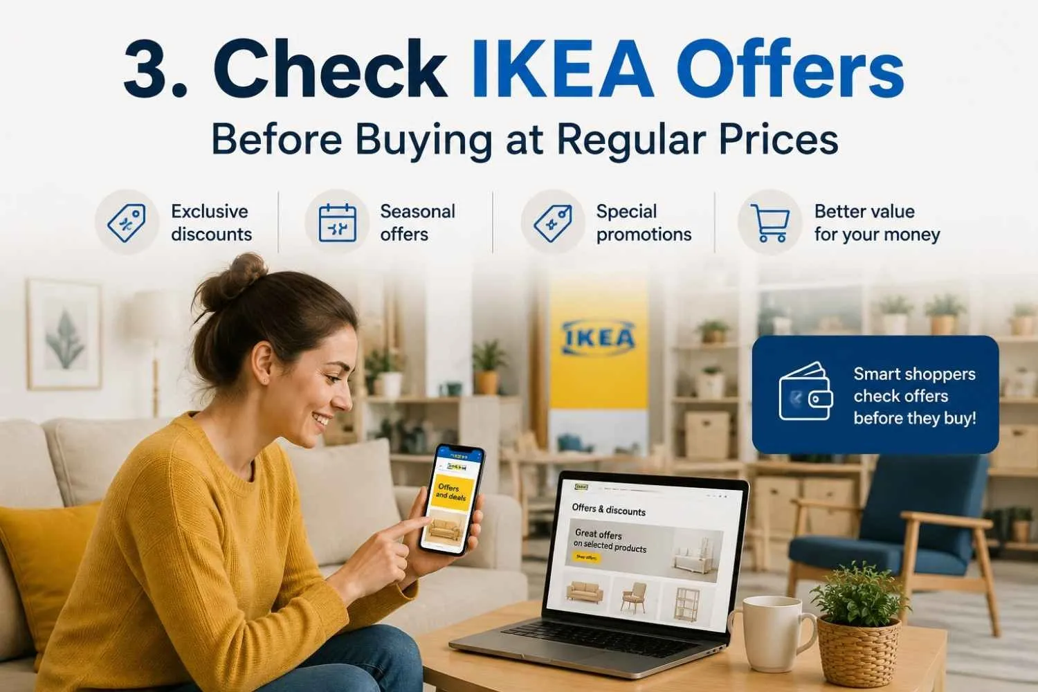 Check IKEA Offers Before Buying at Regular Prices
