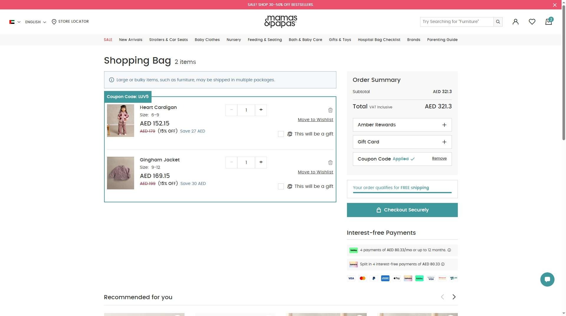 How Do You Apply a Mamas & Papas Discount Code at Checkout