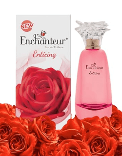 Enchanteur Enticing Eau De Toilette for Women - Long Lasting Fragrance, 100ml