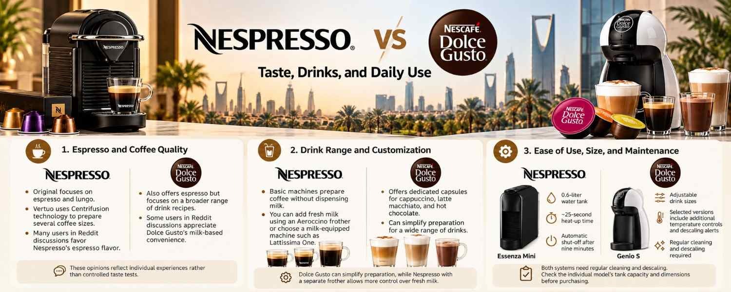 Taste, Drinks, and Daily Use