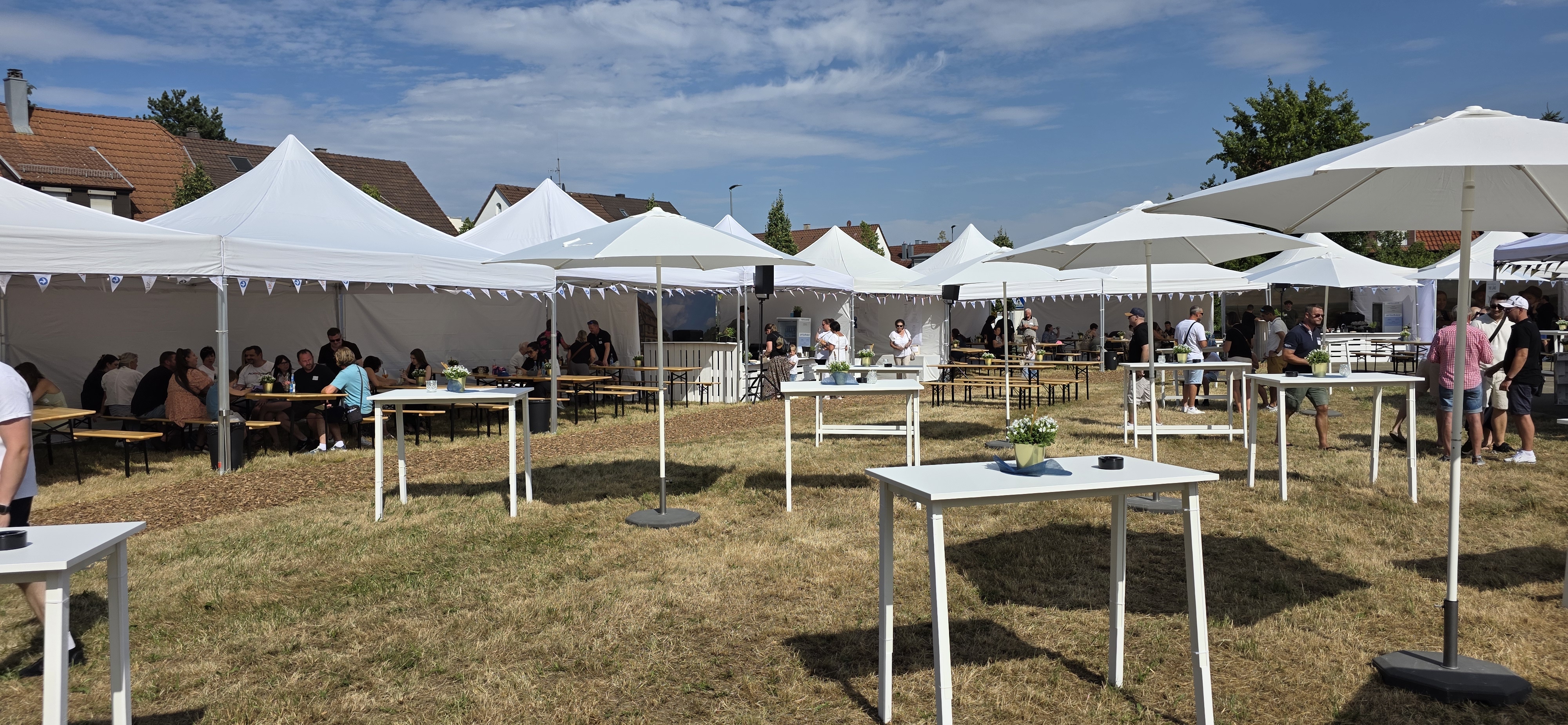 100 Jahre Herbert Hänchen in Ostfildern: Jubiläum mit Länderpavillons, Azubi-Skulptur und 100 Drohnen