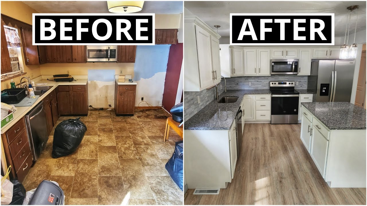 Before and after of a value-add renovation