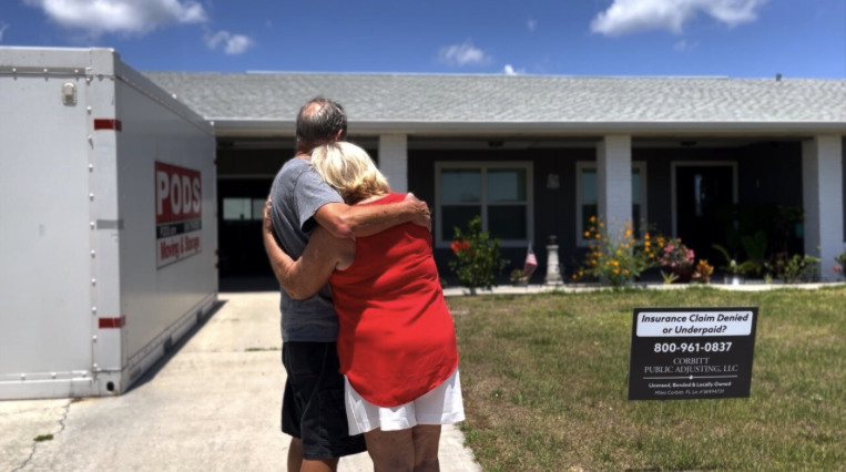 News segment about a Hurricane Ian claim underpayment