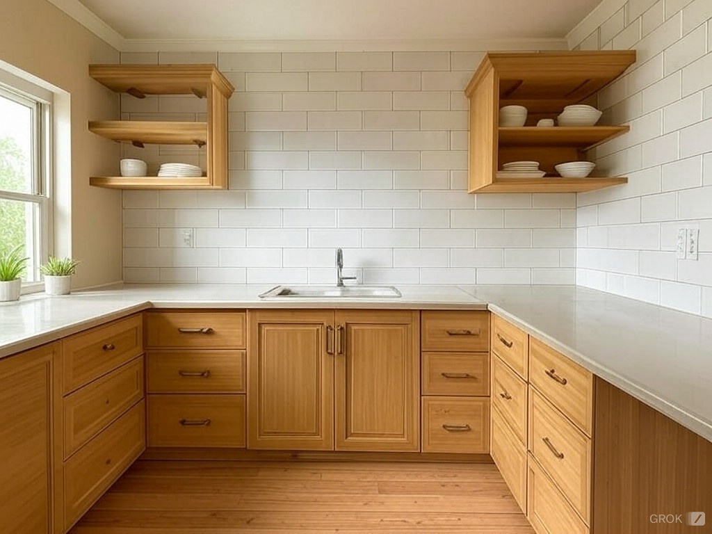 Design render of the finished duplex kitchen