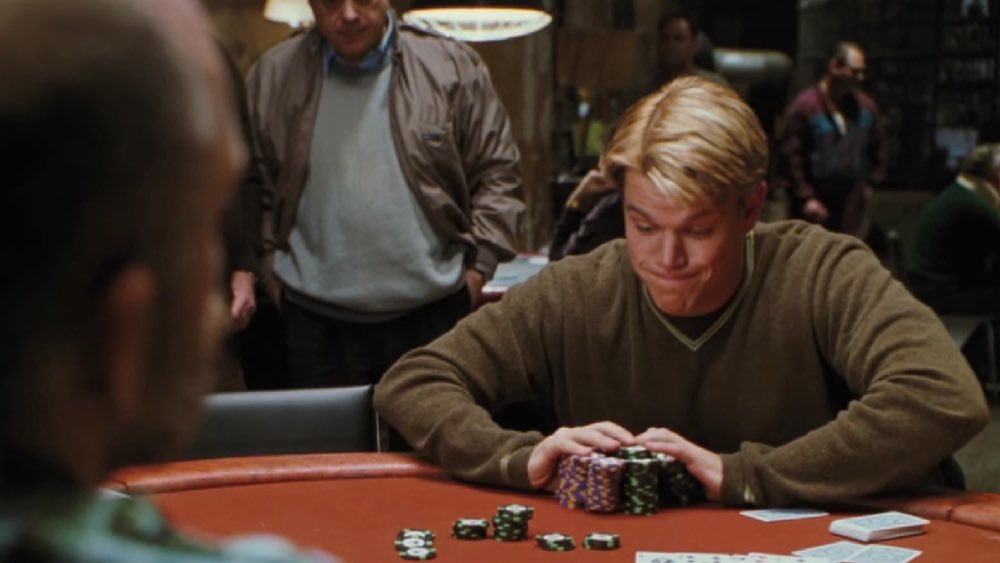Still from a classic film used as a reaction image