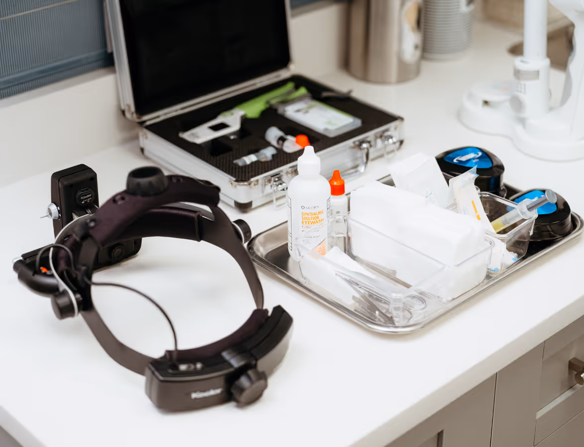 equipment to provide the best eye care