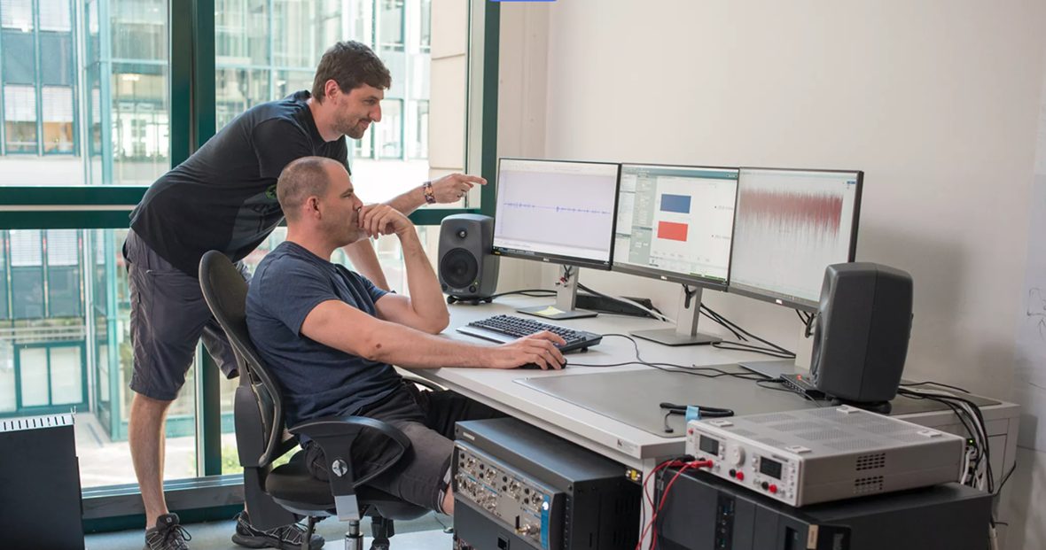 Bragi engineers at work in the Munich office