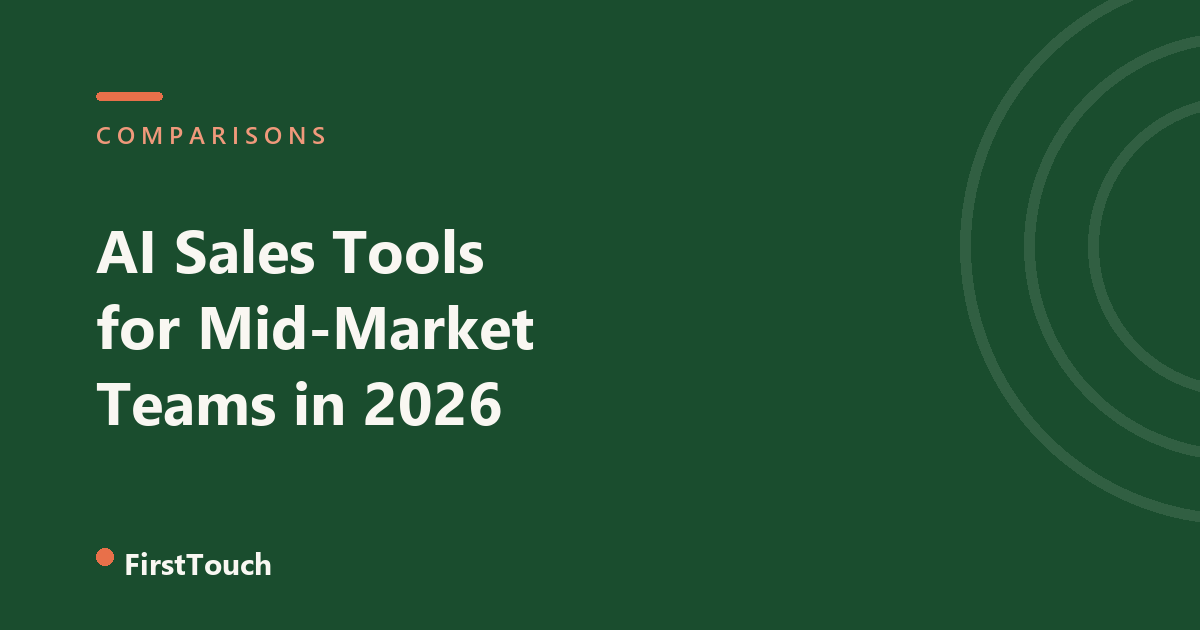 The Best AI Sales Tools for Mid-Market Teams in 2026 blog cover