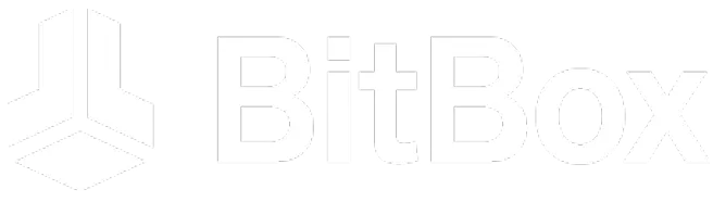 BitBox logo with a geometric cube-shaped icon to the left of the word 'BitBox'.