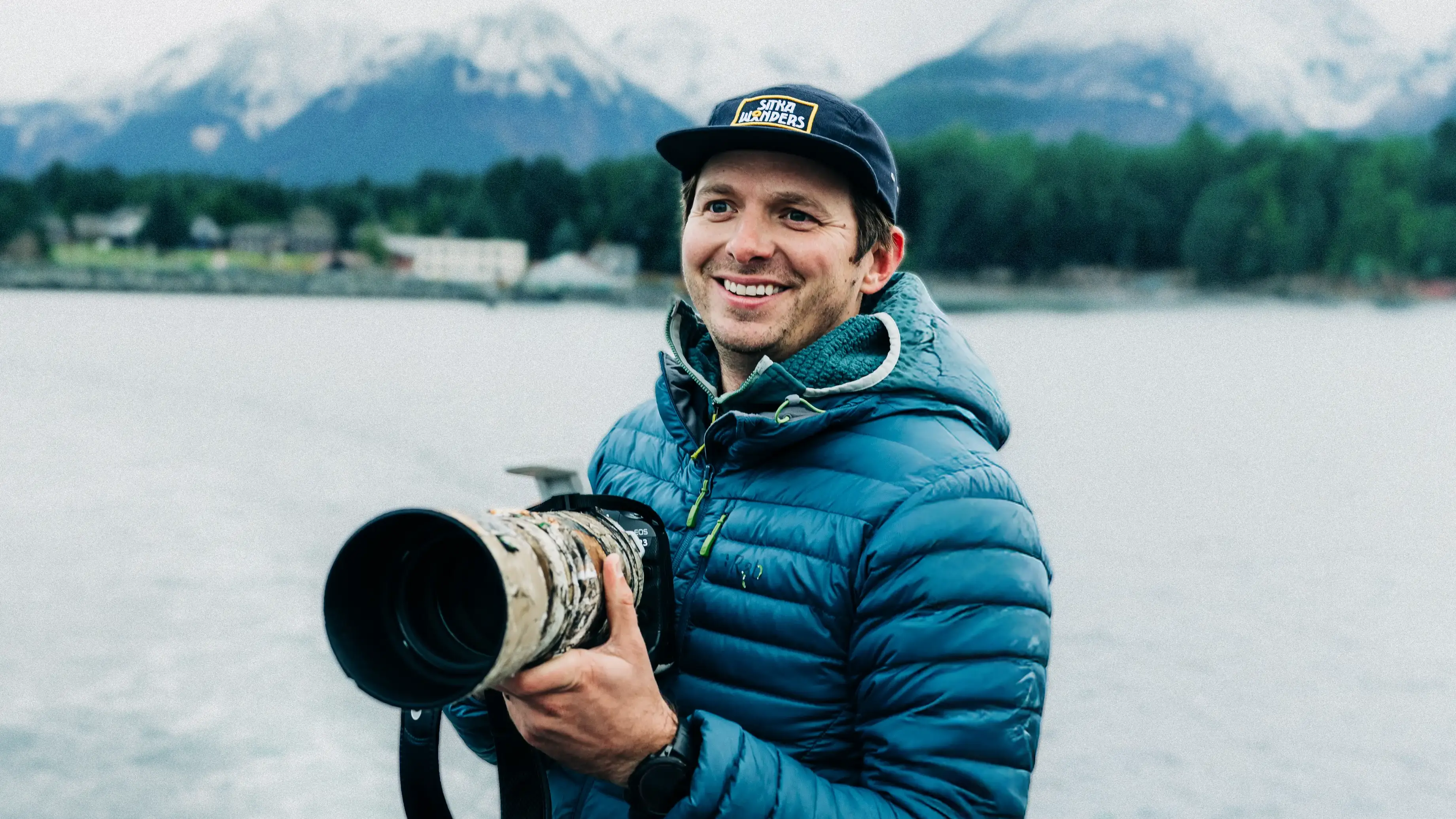Whale watching from expedition craft in Sitka Sound