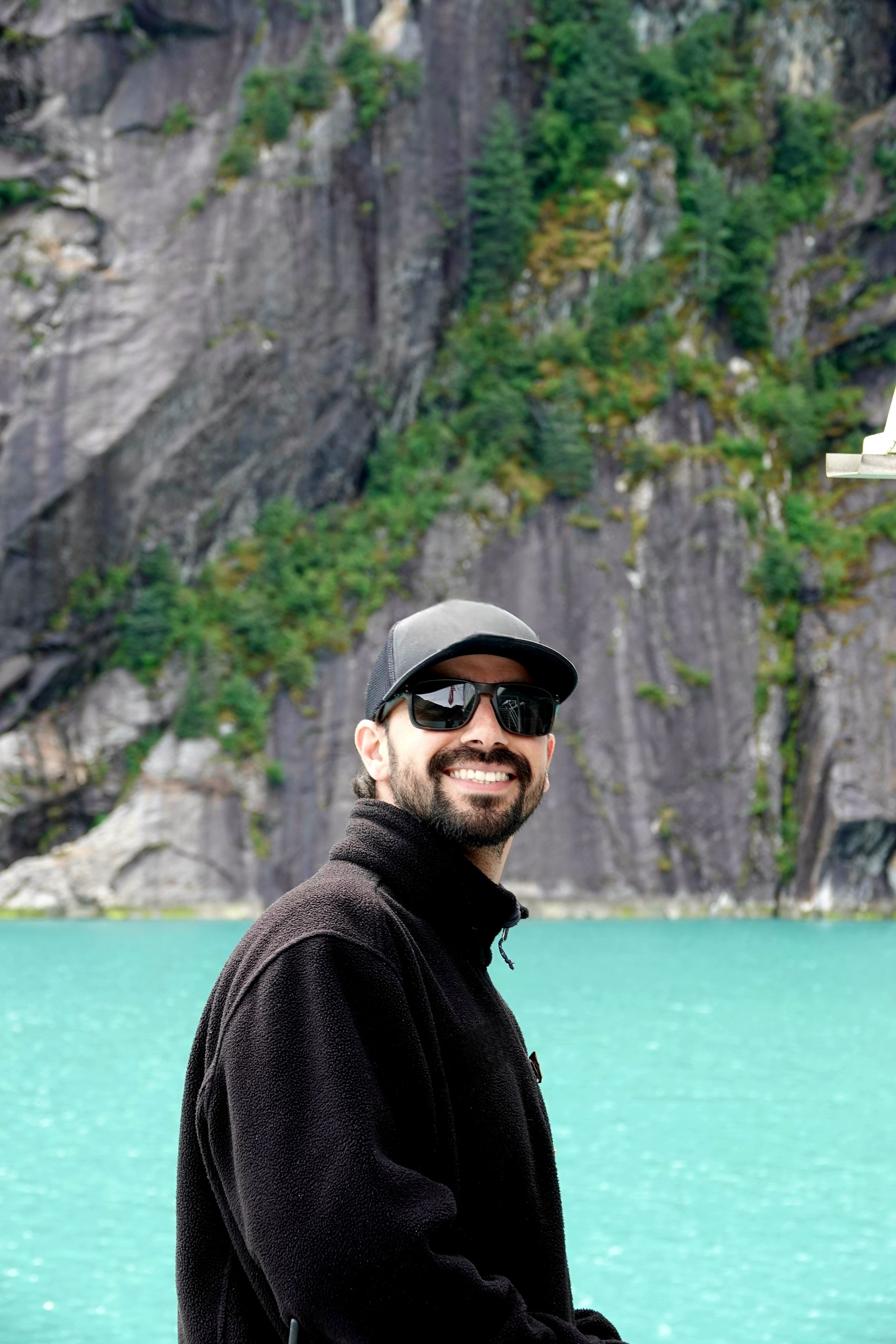 Whale watching from expedition craft in Sitka Sound