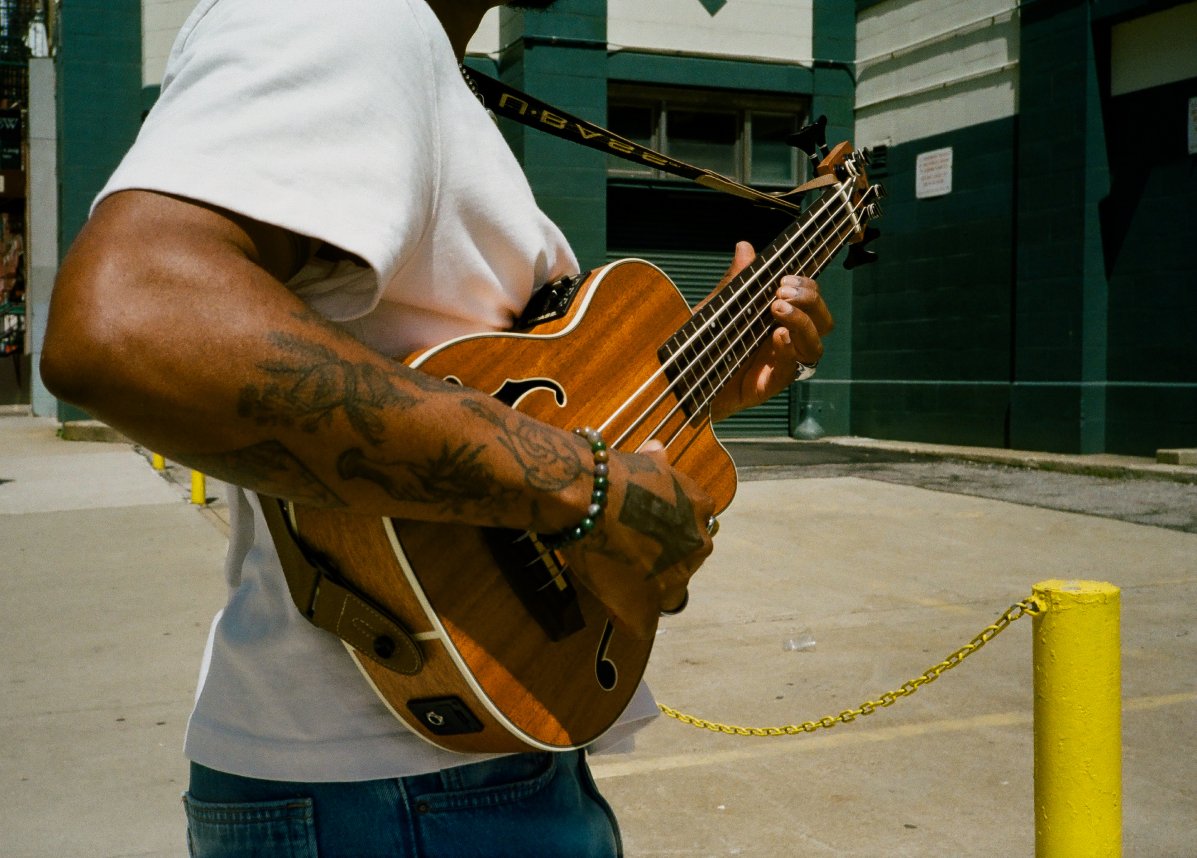 Press photo 1 of Guin Records artist Benji
