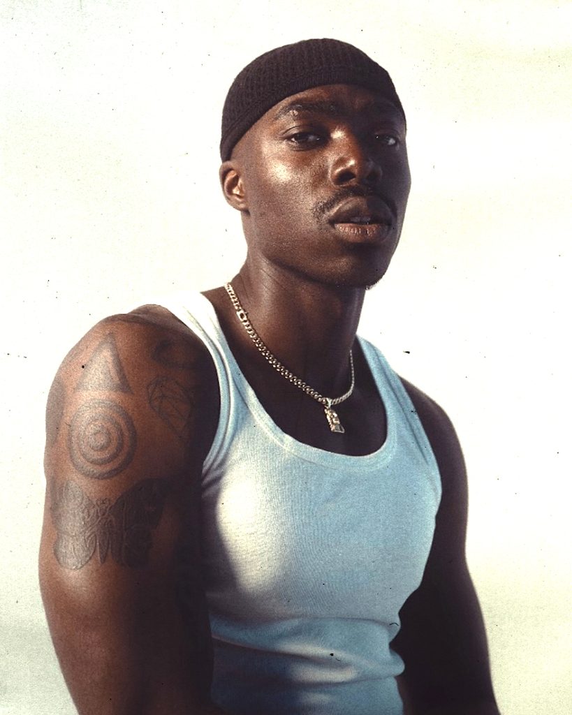 Portrait of Guin Records artist Serious Klein