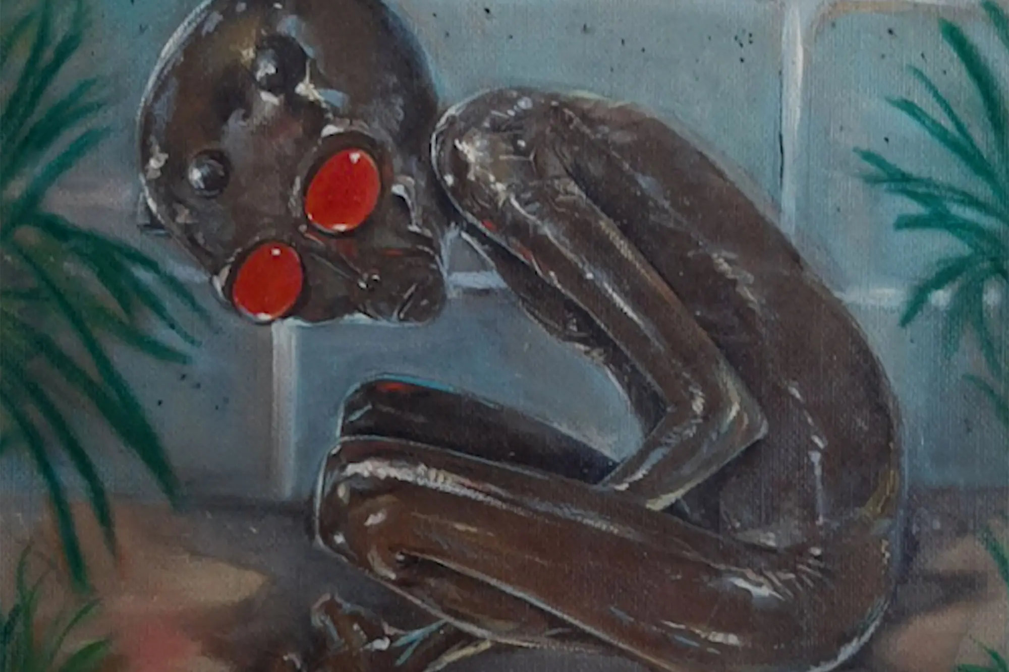 artist depiction of the being.