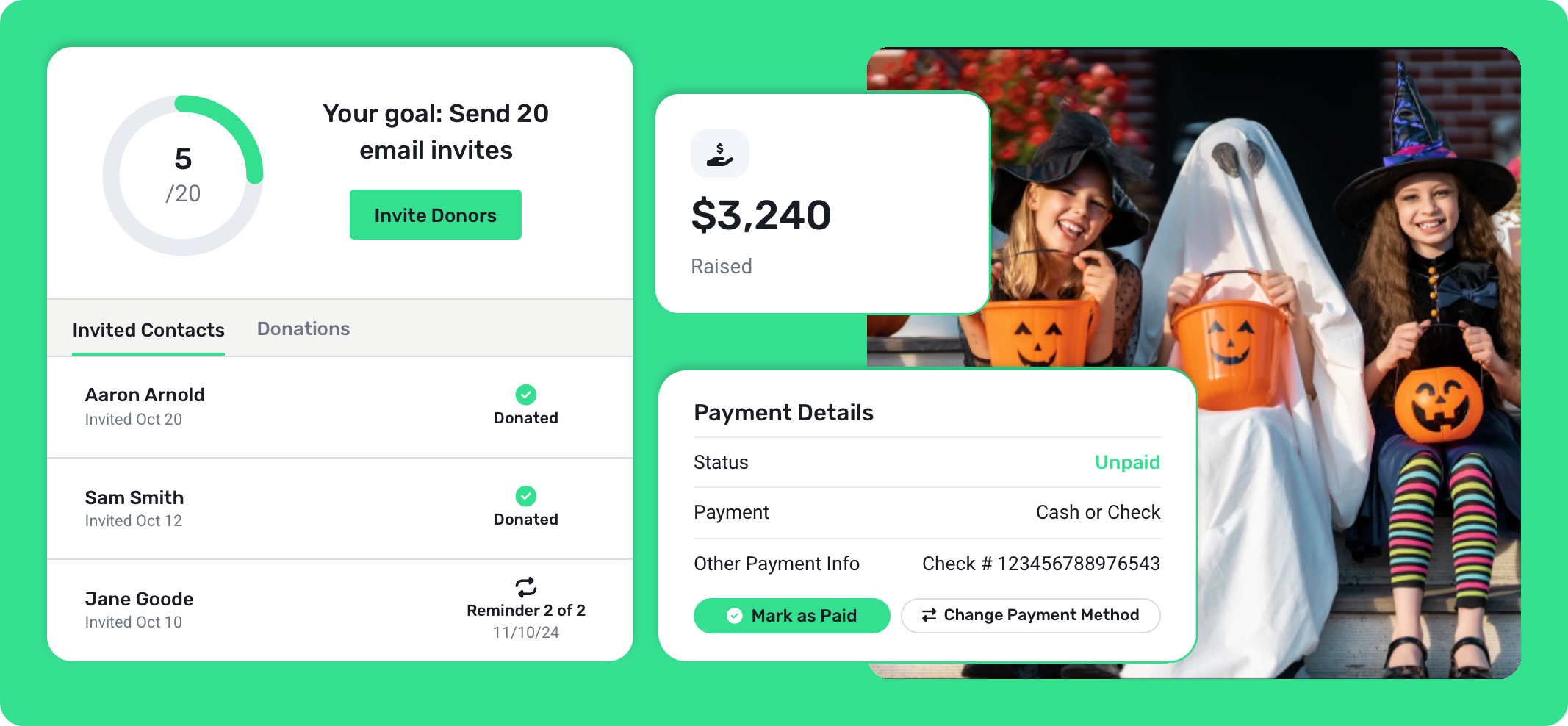 Event based halloween fundraiser ideas