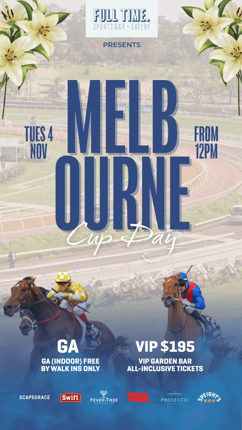 Melbourne Cup Day Poster