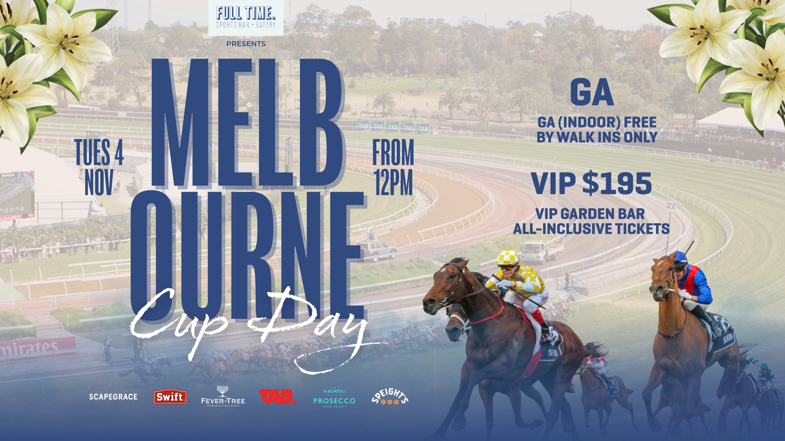 Melbourne Cup Day Poster