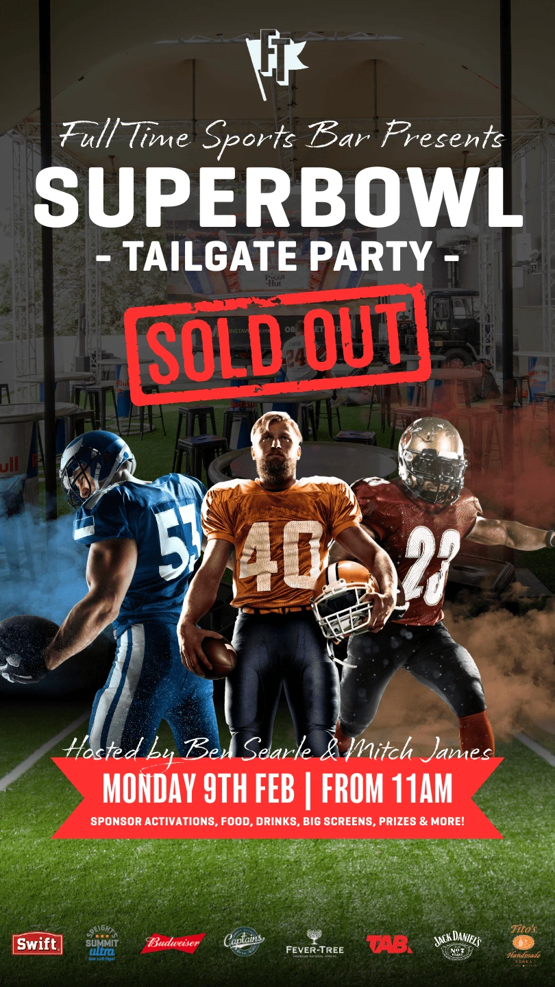 Superbowl Tailgate Party Poster (Sold Out)
