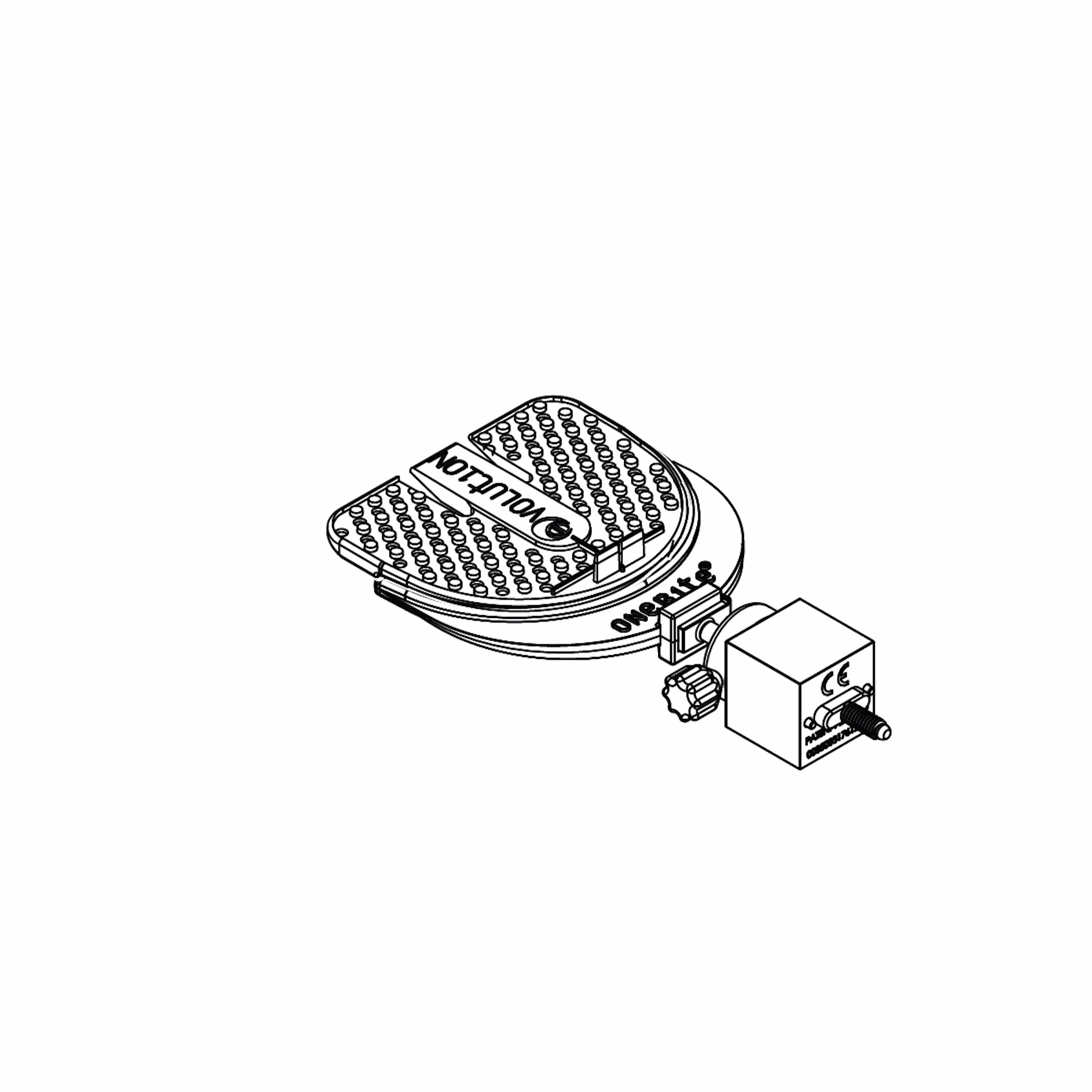 Shows removing  the occlusal bite plate from the arch.