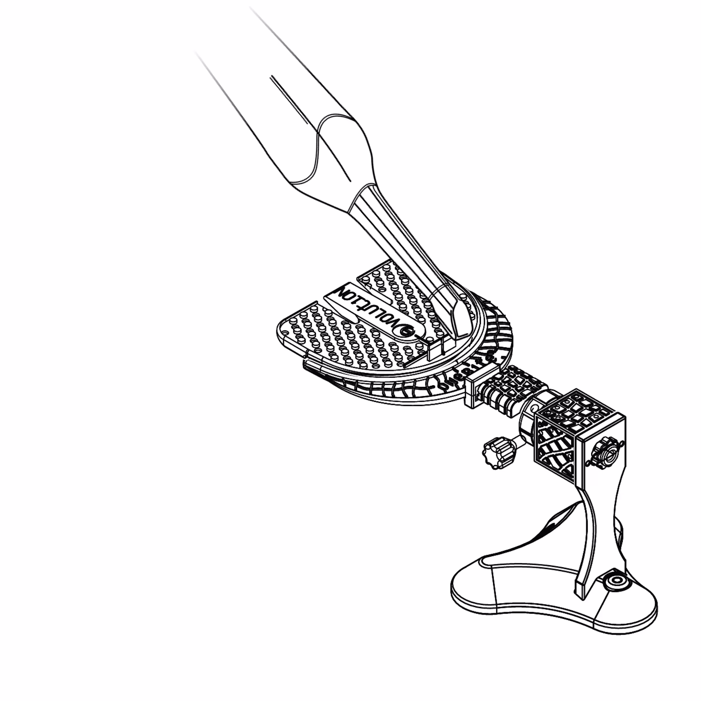 Shows how The OneBite Evolution transfers the Maxillary arch record digitally.