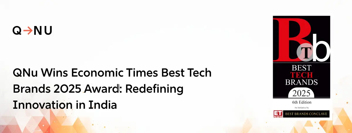QNu Wins Economic Times Best Tech Brands 2025 Award: Redefining Innovation in India 