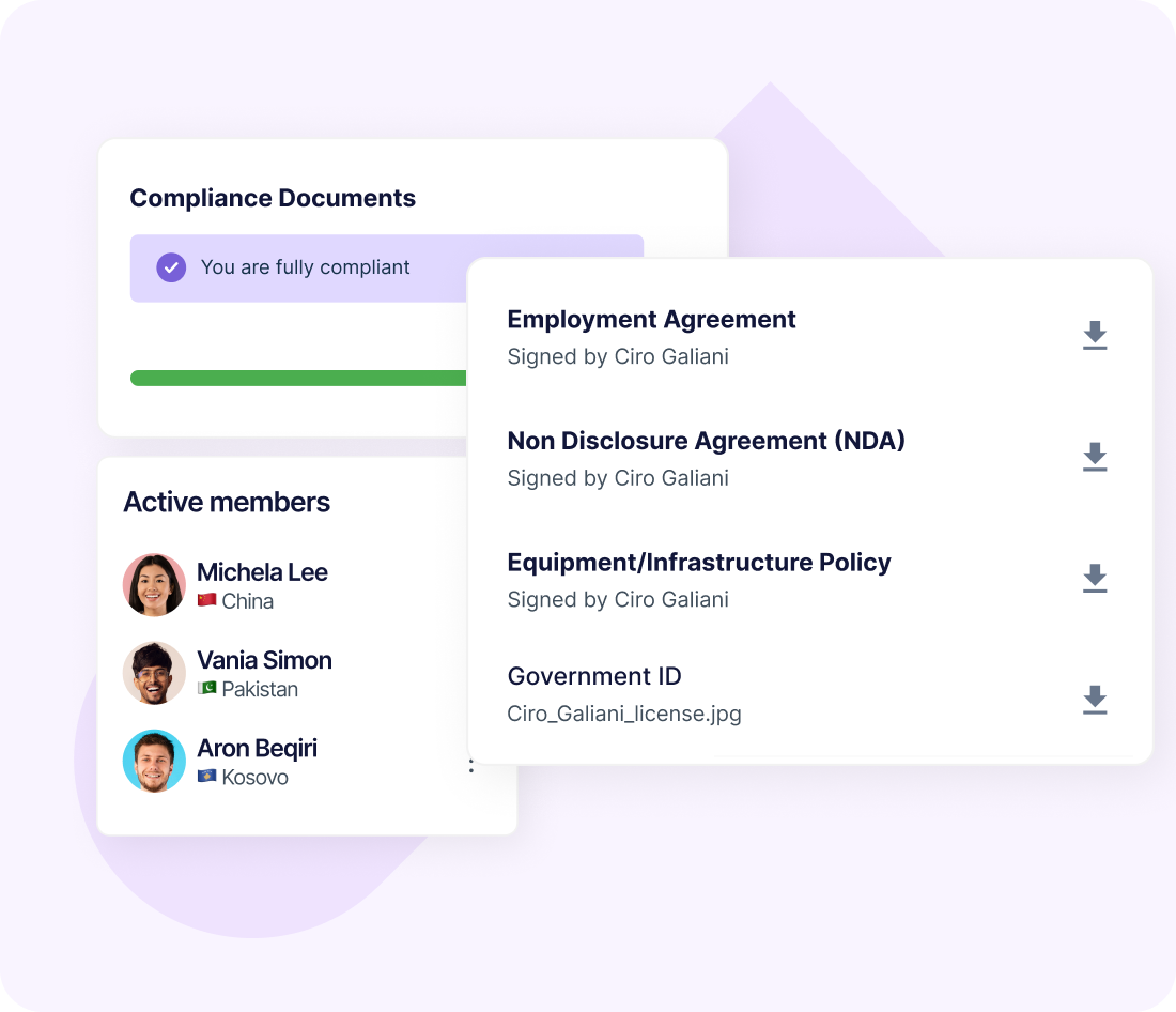 Manage compliance seamlessly