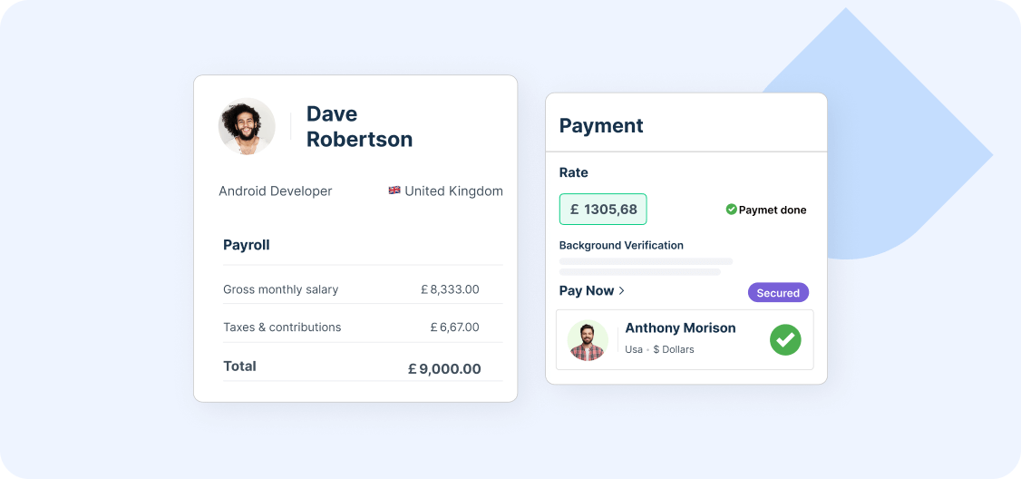 Automated payments processing