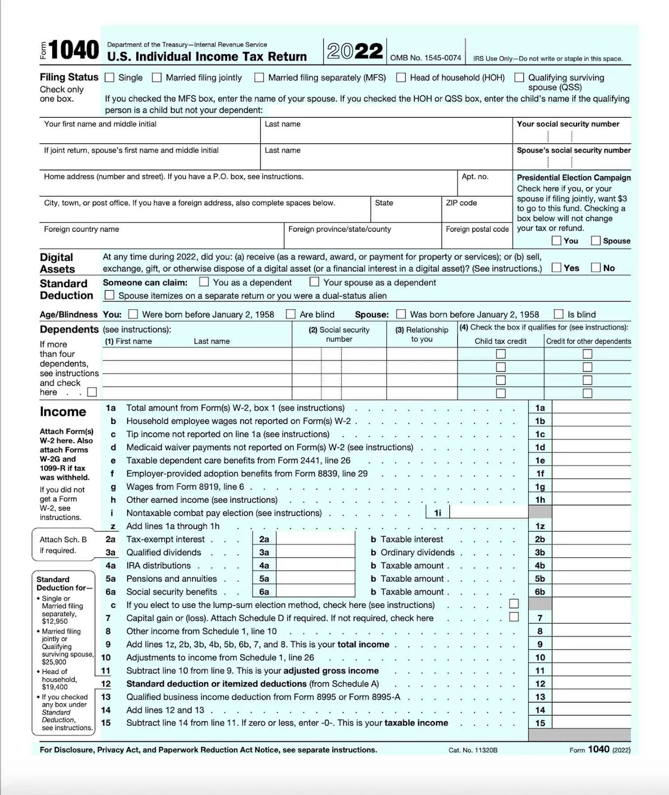 form 1040