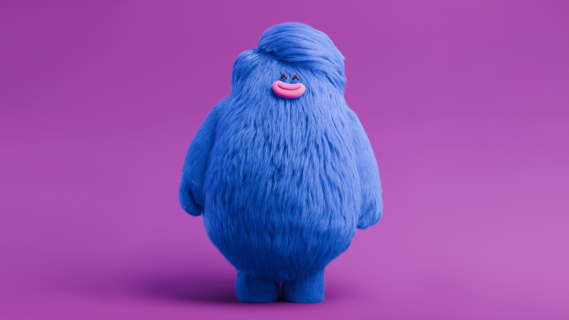 Blue Style mascot