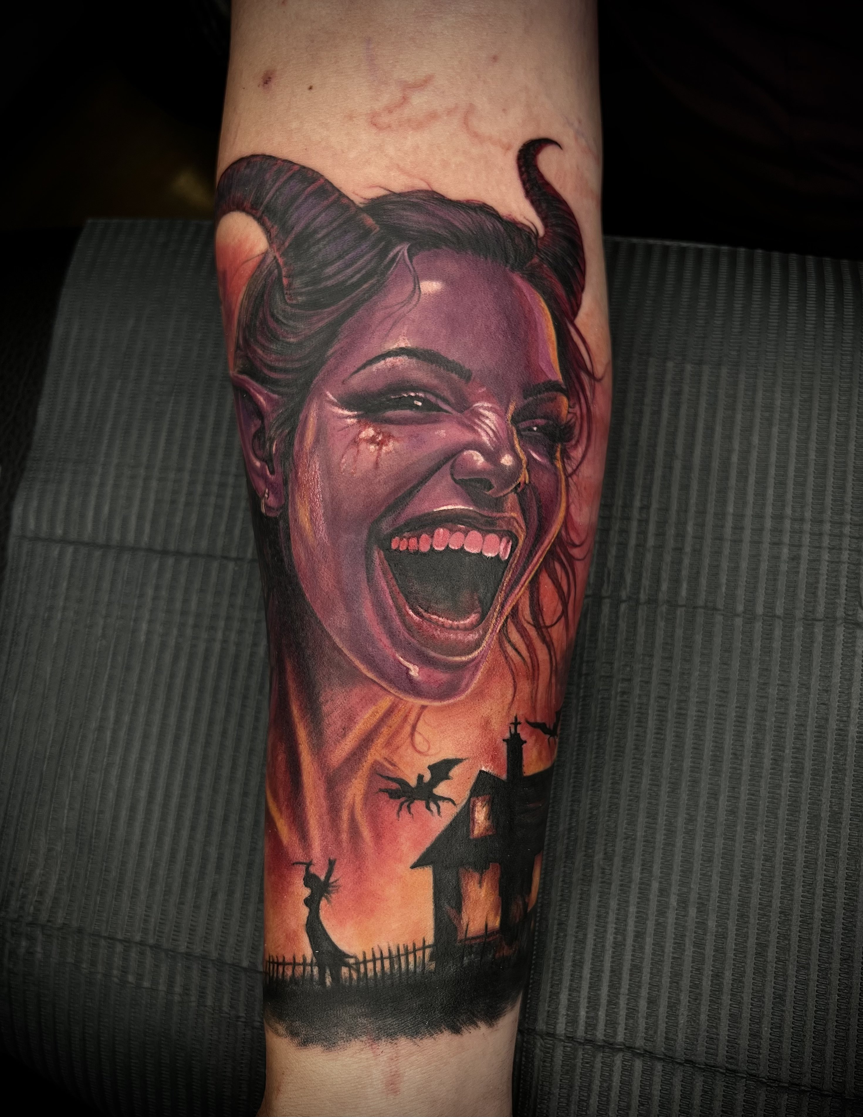 Realistic Tattoo Session im Avantgarde Studio München – Arbeit im Detail