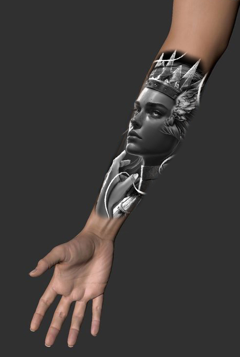Individuelles Tattoo Design in München – Avantgarde Tattoo & Cosmetic kreiert einzigartige Kunstwerke.
