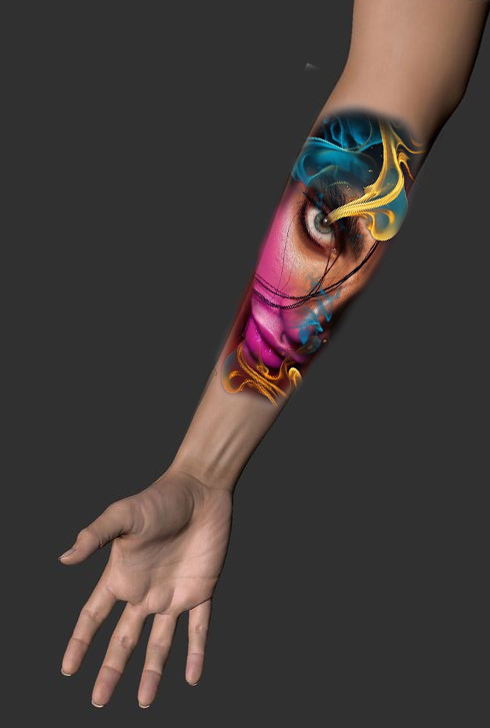 Tattoo Illustration Design – feinste Linien und kreative Entwürfe im Avantgarde Studio München.