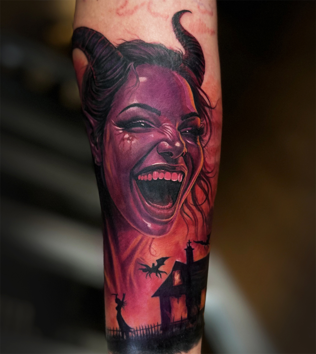 Bunte Tattoo Kunst München – Farbtattoos mit höchster Präzision