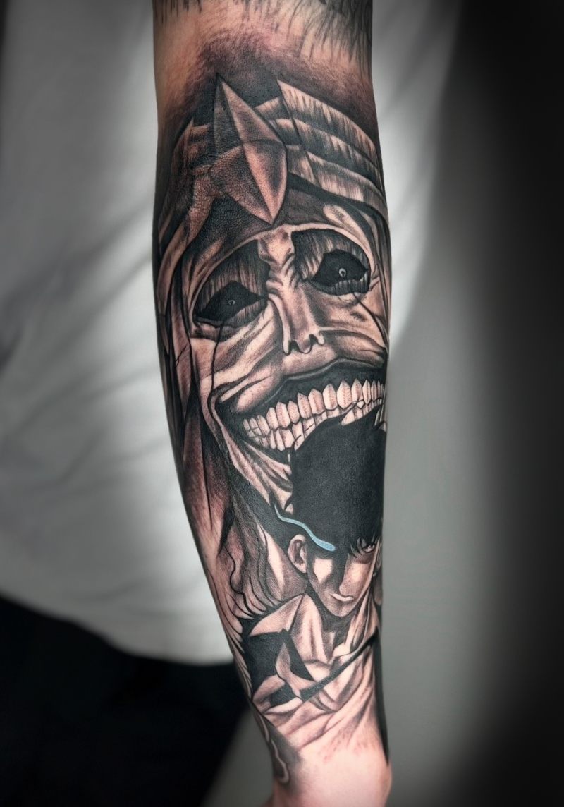 Japanese Anime Tattoo München – Avantgarde Studio für Anime-Designs