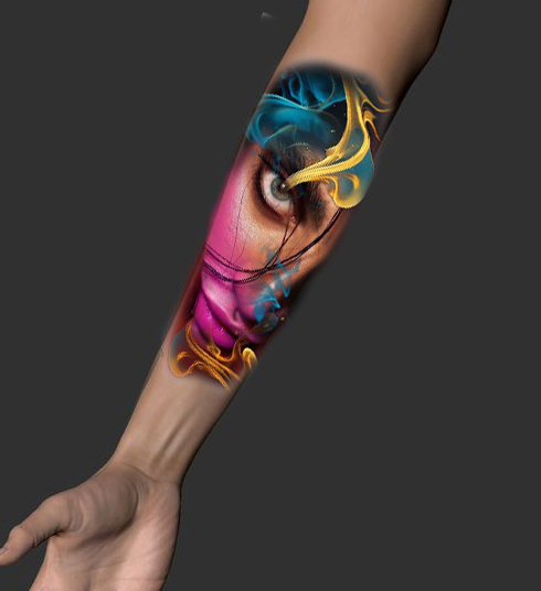 Custom individuelles Design Tattoo München – persönliche Kunst auf der Haut