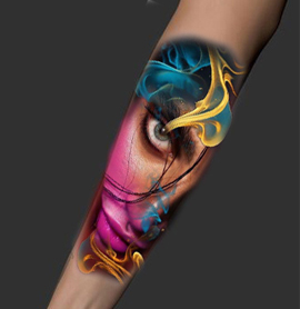 Realistic Tattoo München – präzises Black & Grey Tattoo Design von Kristiyan Mihaylov im Avantgarde Tattoo & Microblading PMU Studio München