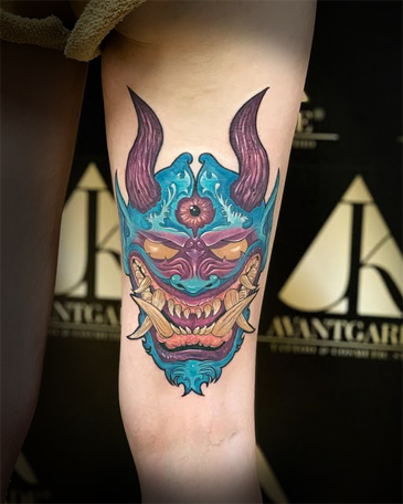 Color Tattoo München – Farbige Motivbeispiele