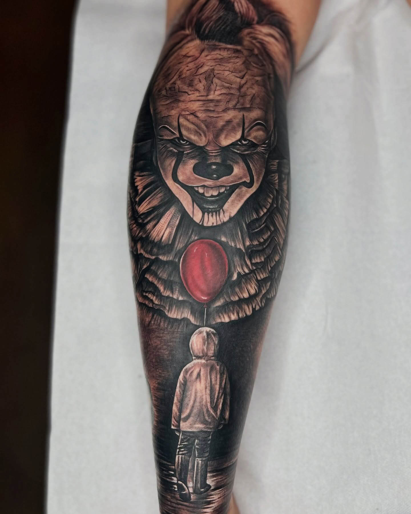 Es die Tolle Film geschichte Gestochen auf Wade Vivi aus München - Tattoo Studio Avantgarde