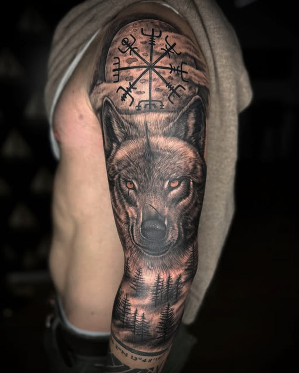 Transformations-Tattoo München – altes Tattoo neu interpretiert