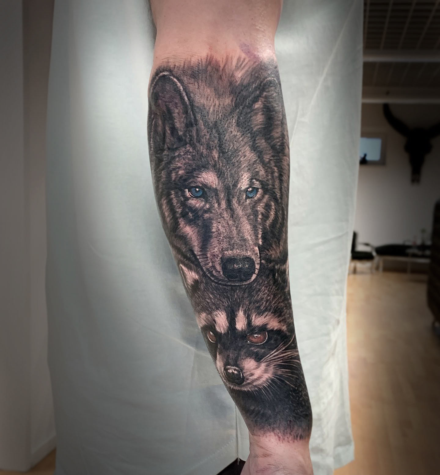 Realistic Tattoo Session im Avantgarde Studio München – Arbeit im Detail