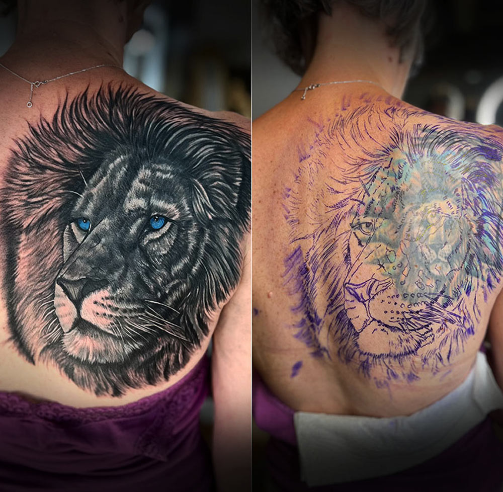 Tattoo Überdecken München – Cover Up Projekt im Avantgarde Tattoo Studio