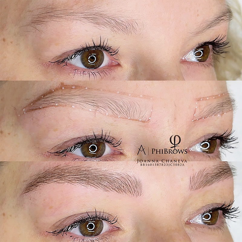 Microblading mit Ombre-Effekt – Avantgarde Tattoo & PMU Studio