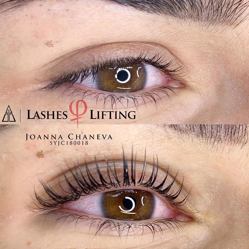 PhiLashLifting Ergebnis – angehobene Wimpern mit intensivem Schwung