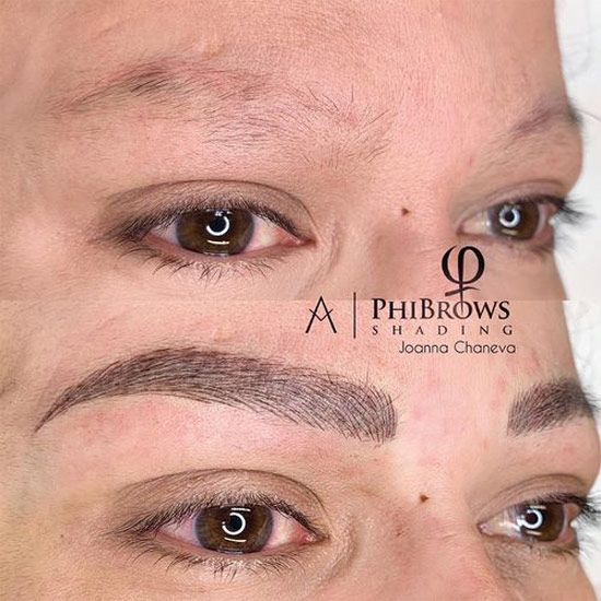 Permanent Augenbrauen Behandlung Avantgarde Studio München