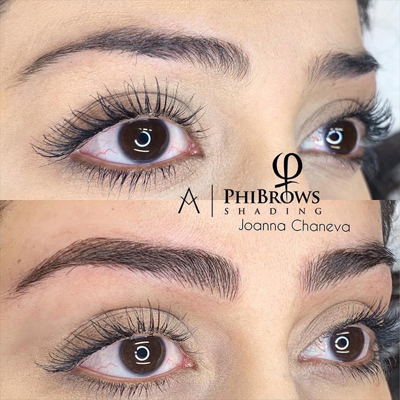 Microblading mit sterilen Werkzeugen – professionelle Technik