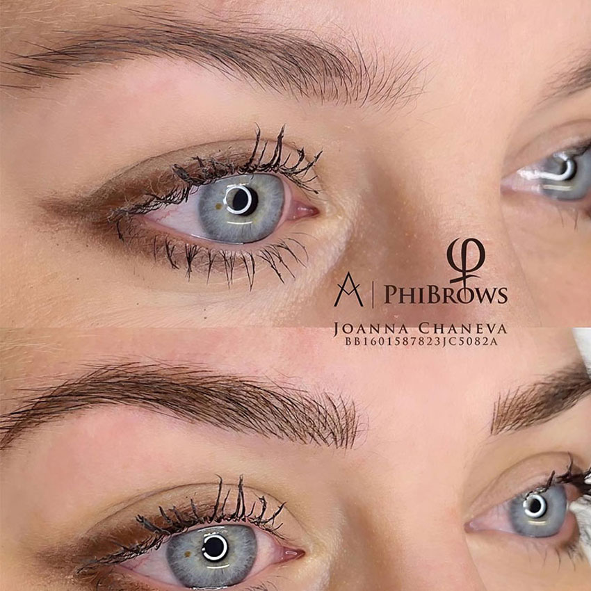 Microblading in München – natürliche Ergebnisse nach erste Behandlung